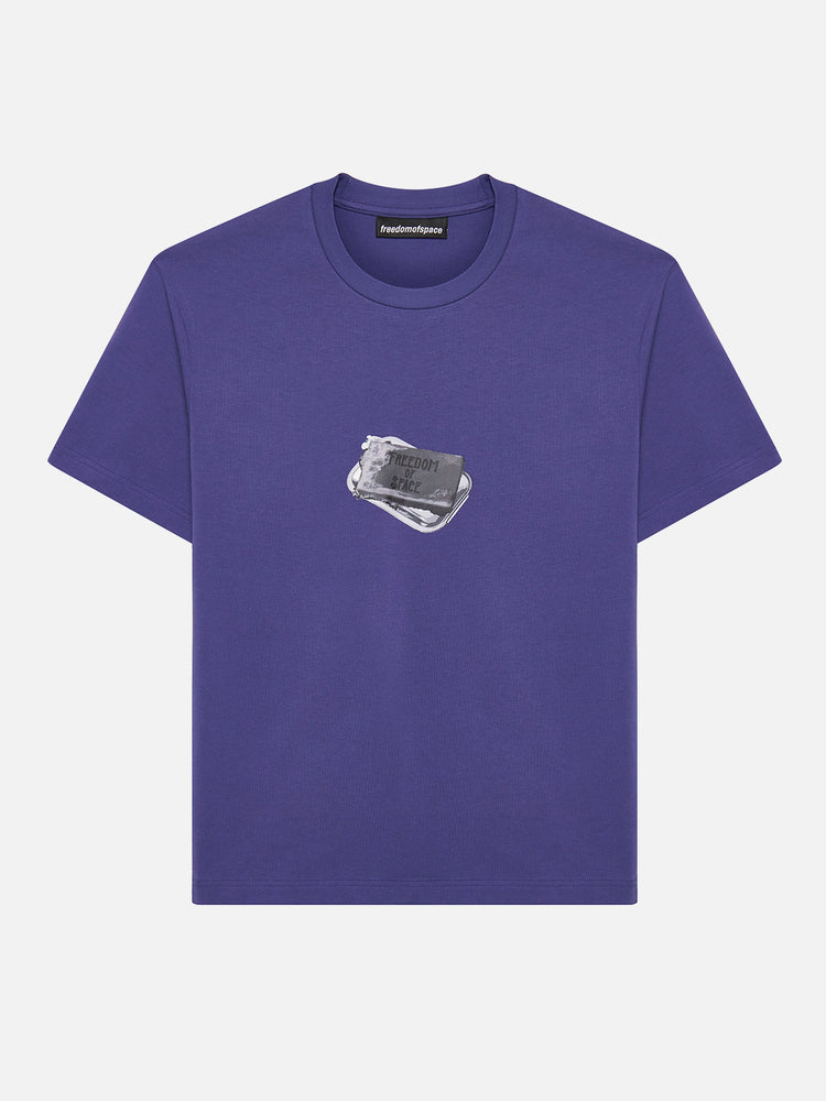 SOAP T-SHIRT NAVY PLUM