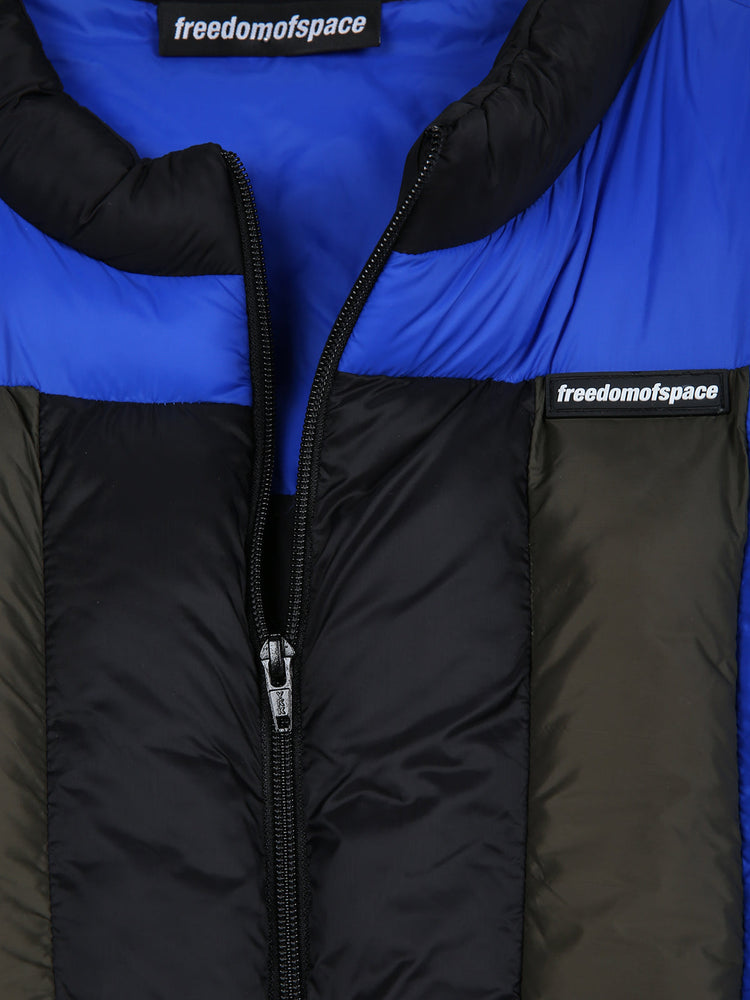 COLORBLOCK PUFFER VEST