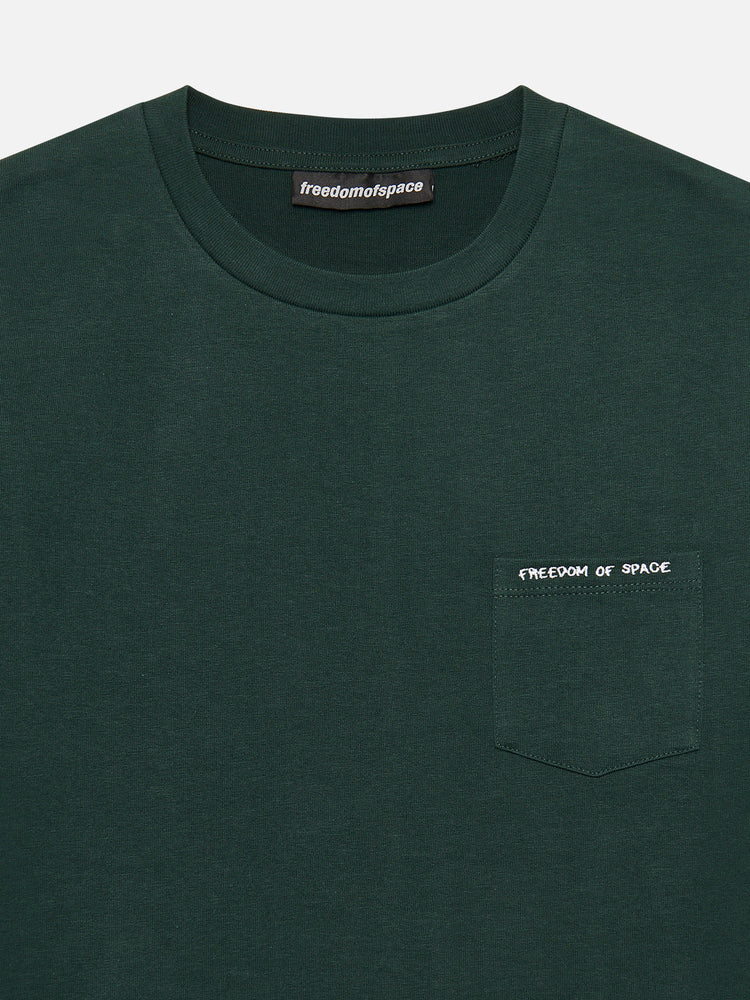 POCKET LOGO T-SHIRT GREEN