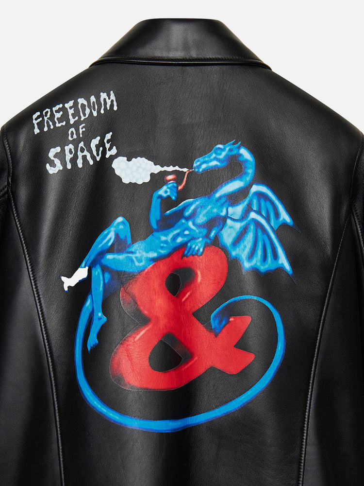 DRAGON LEATHER JACKET