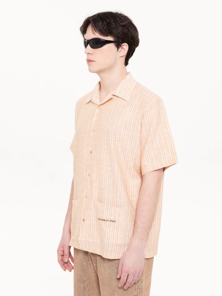 SHORT SLEEVE STRIPED SHIRT