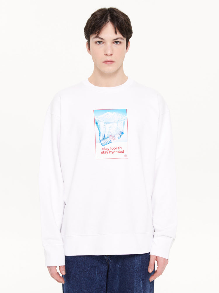 HYDRATED SWEATSHIRT WHITE