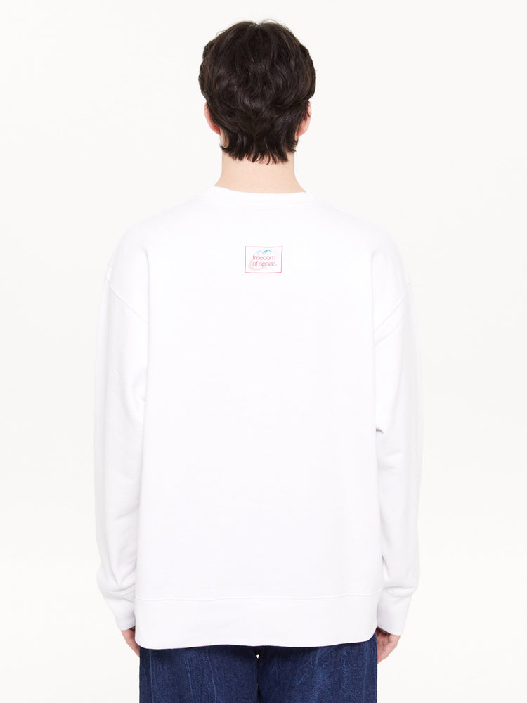 HYDRATED SWEATSHIRT WHITE