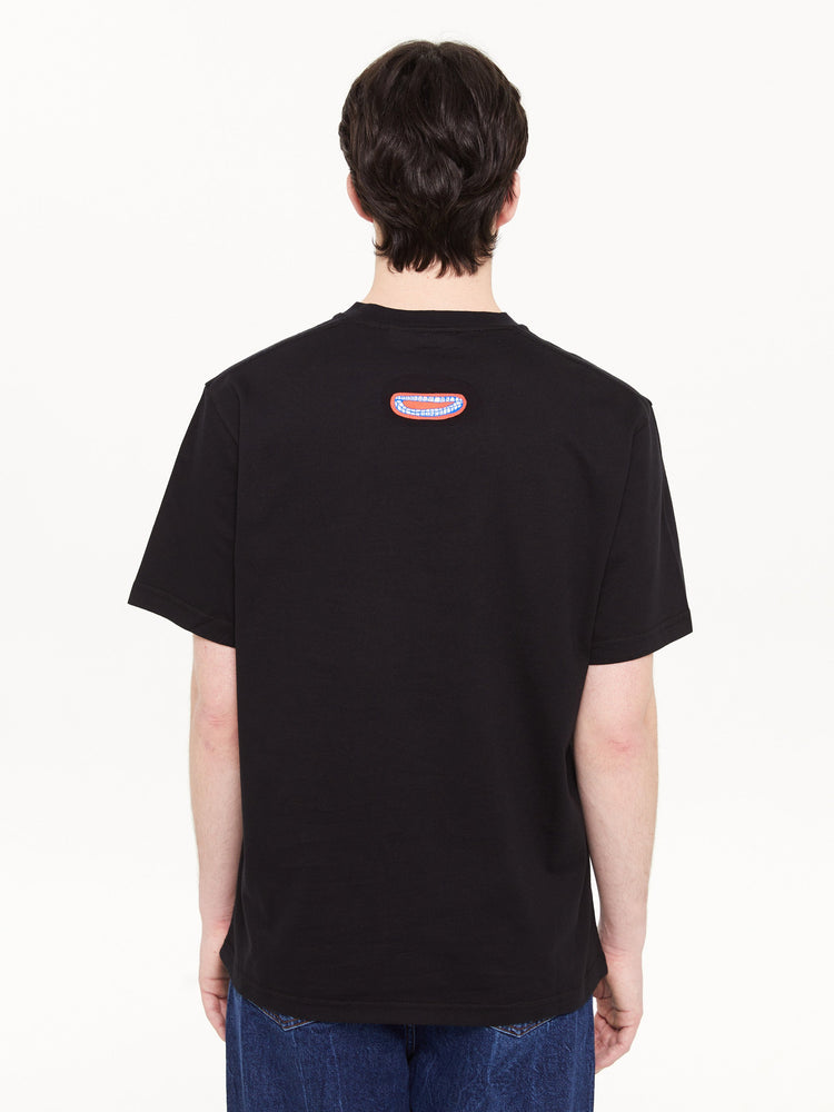 THE MAN T-SHIRT BLACK