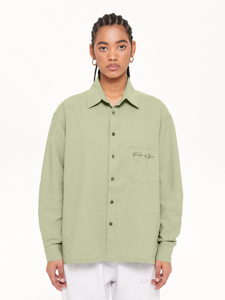 LONG SLEEVE SHIRT OLIVE