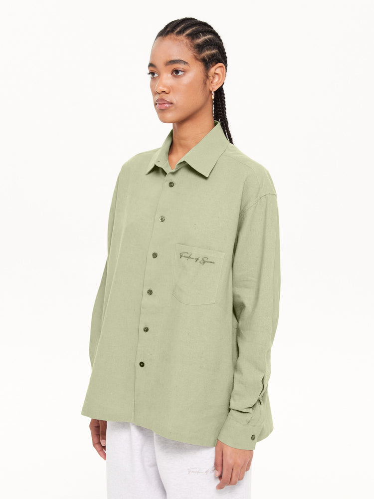LONG SLEEVE SHIRT OLIVE