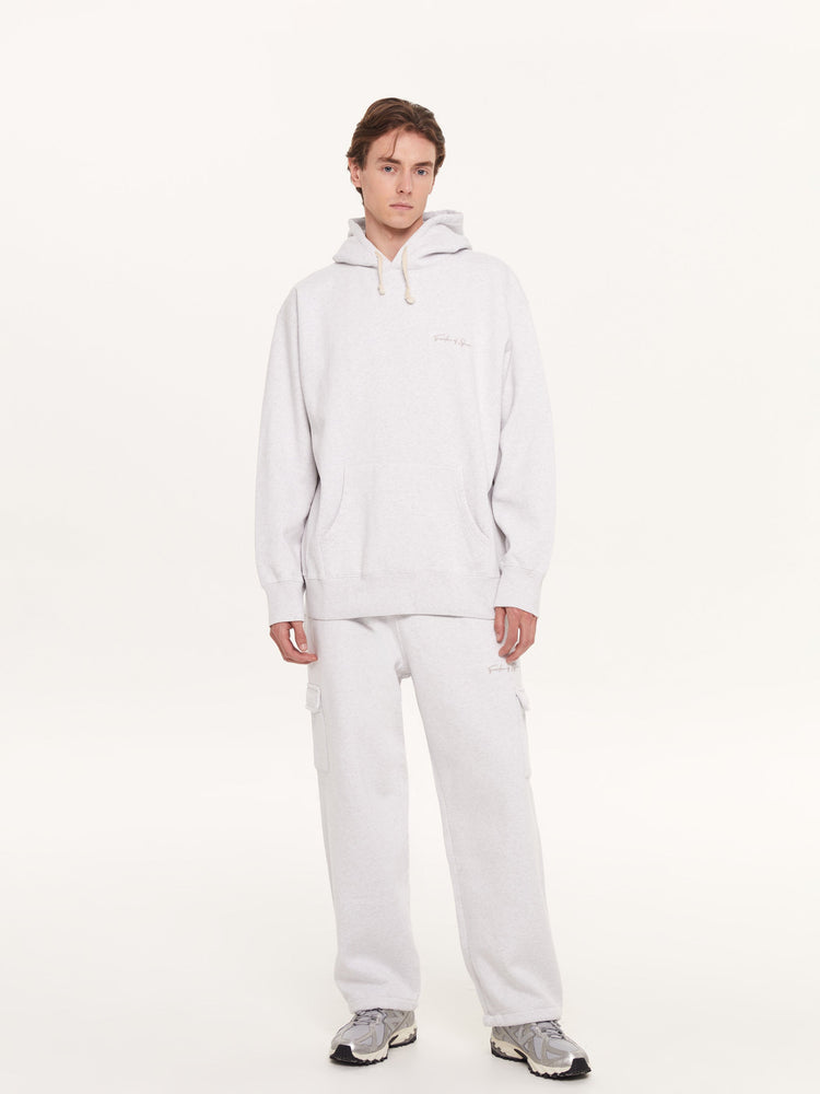 SIGNATURE HOODIE GREY MARL