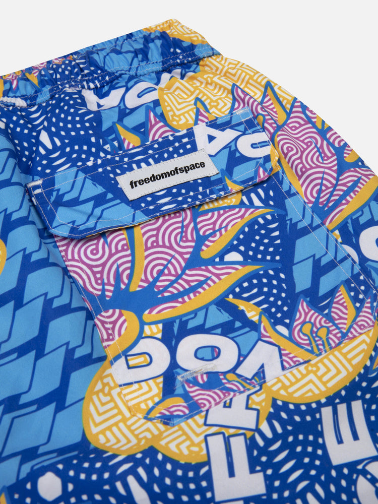 FULL PRINT SWIM SHORTS