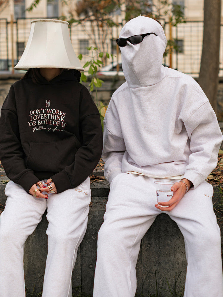 OVERTHINK HOODIE BLACK