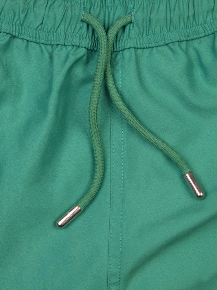 CIRCLE LOGO SWIM SHORTS GREEN