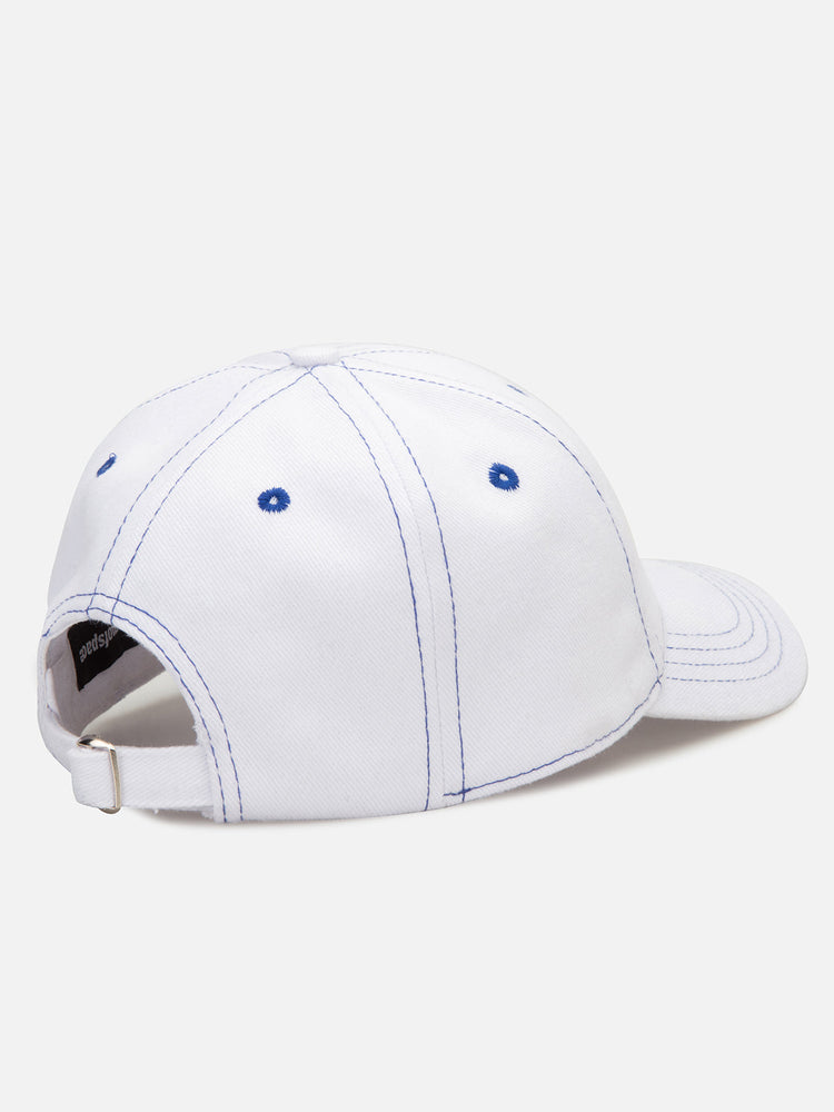 CIRCLE LOGO CAP WHITE