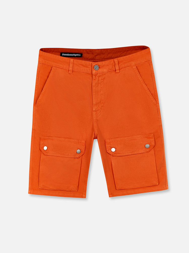 CARGO SHORT ORANGE