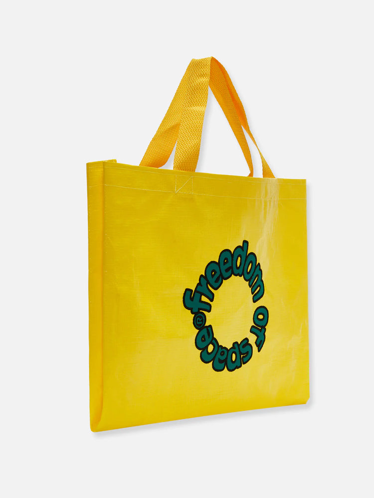 SMALL SHOPPING BAG YELLOW