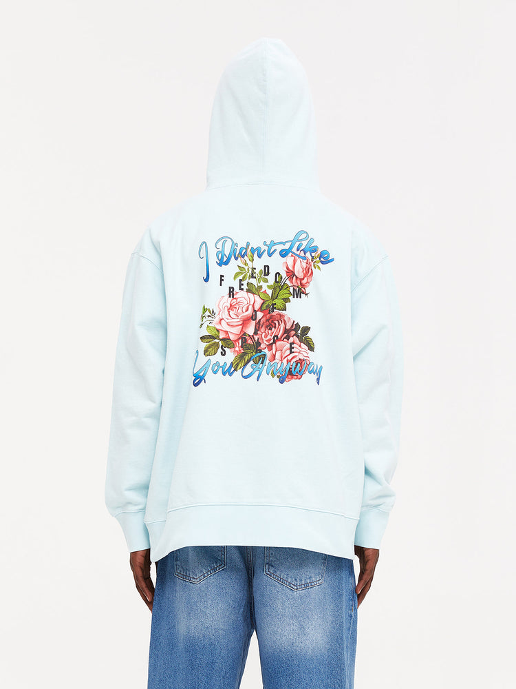 DIDN'T LIKE YOU HOODIE BABY BLUE