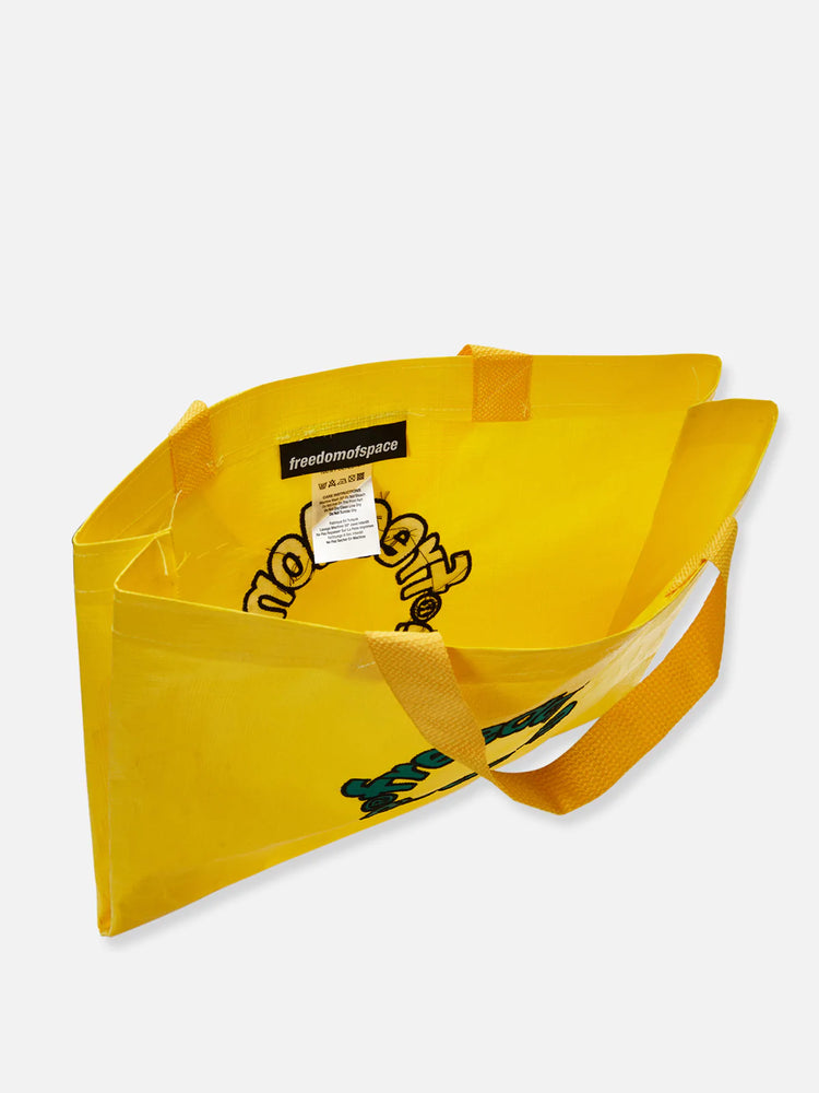 SMALL SHOPPING BAG YELLOW