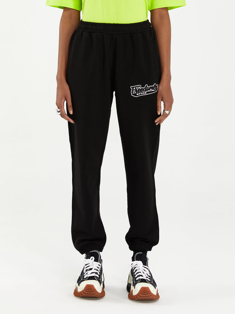 LOGO LOUNGE PANTS BLACK