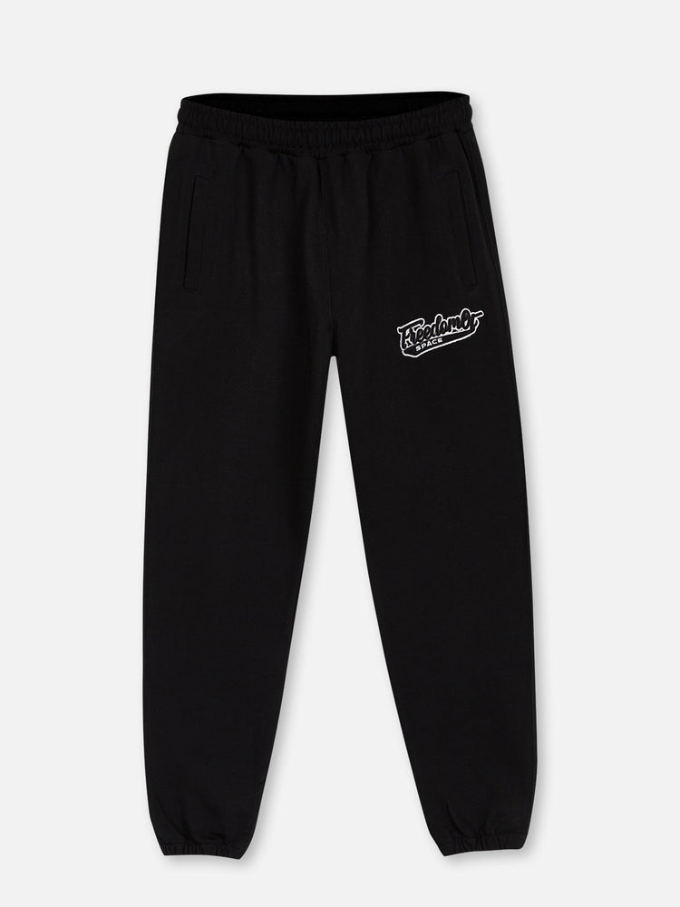 LOGO LOUNGE PANTS BLACK