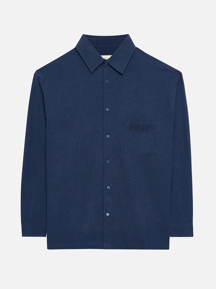 LONG SLEEVE SHIRT NAVY