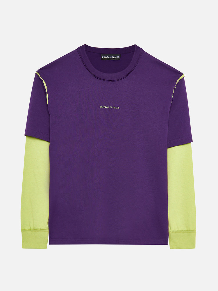 LONG SLEEVE T-SHIRT PURPLE