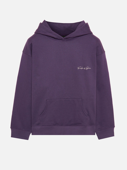 SIGNATURE HOODIE PURPLE