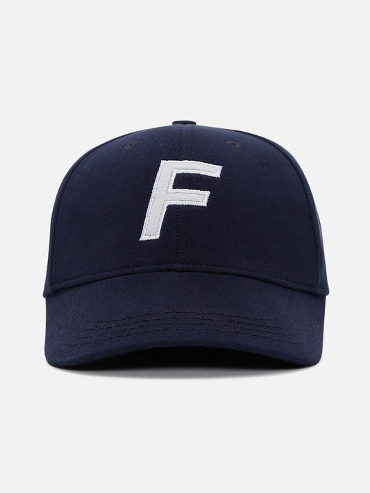 F LOGO CAP NAVY