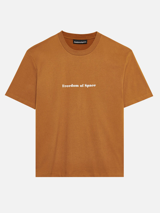 A SIMPLE T-SHIRT BROWN