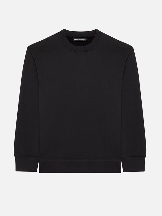 A SIMPLE SWEATSHIRT BLACK