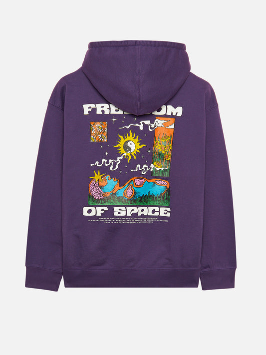 MINDFULNESS HOODIE PURPLE