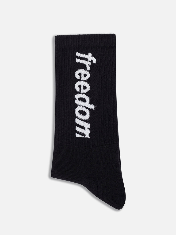 LOGO SOCKS BLACK