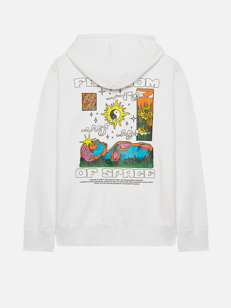 MINDFULNESS HOODIE WHITE