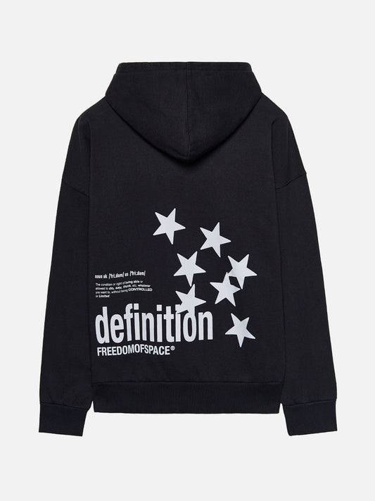 DEFINITION HOODIE BLACK