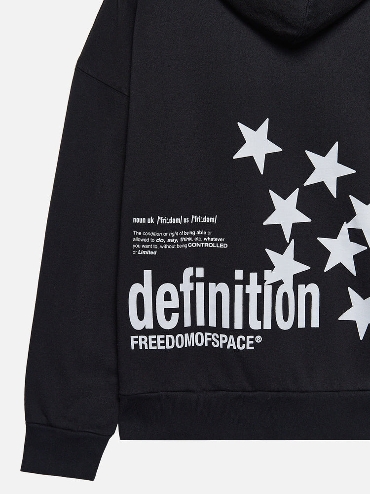 DEFINITION HOODIE BLACK