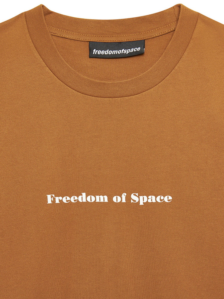 A SIMPLE T-SHIRT BROWN