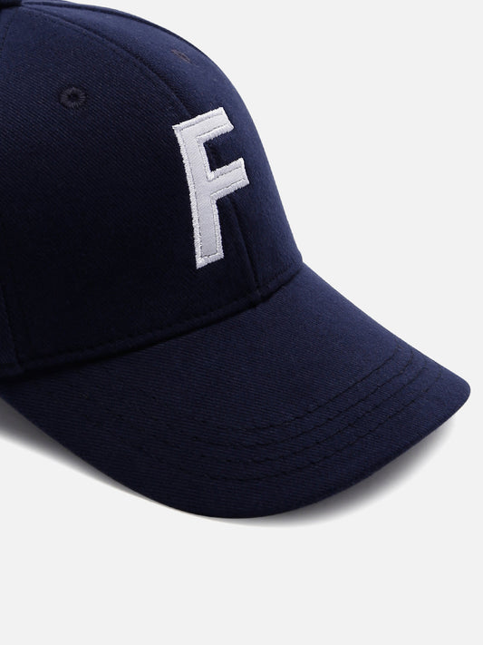 F LOGO CAP NAVY