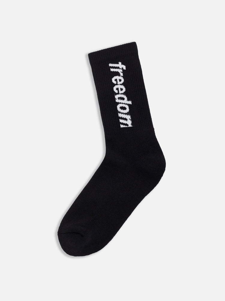 LOGO SOCKS BLACK