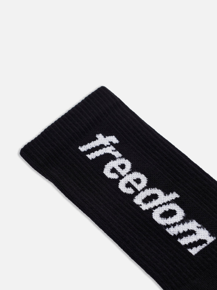 LOGO SOCKS BLACK