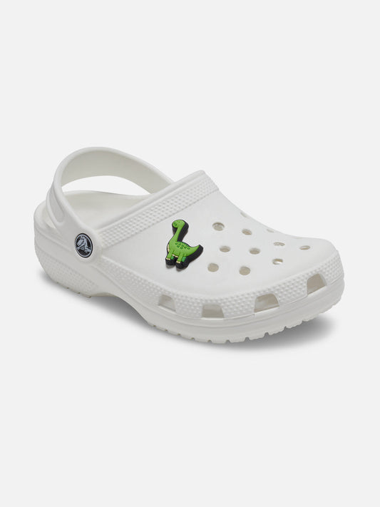 CROCS JIBBITZ BOYS RULE GREEN DINO