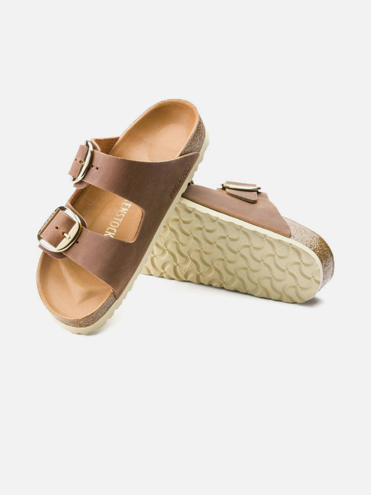 BIRKENSTOCK ARIZONA BIG BUCKLE COGNAC