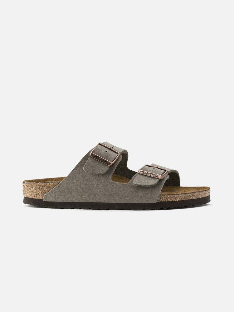 BIRKENSTOCK ARIZONA BIRKIBUC STONE