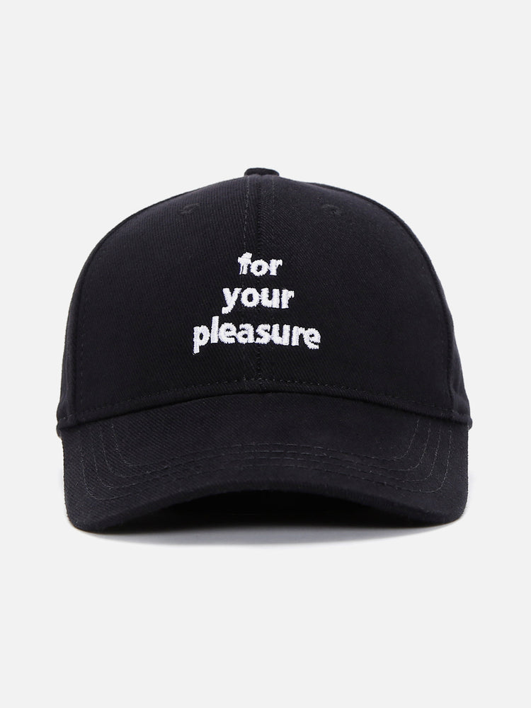 FOR YOUR PLEASURE CAP BLACK