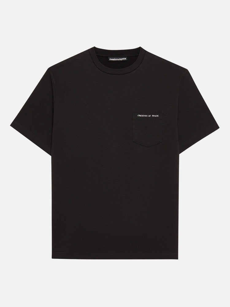 POCKET LOGO T-SHIRT BLACK