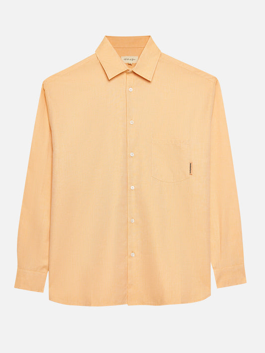 LONG SLEEVE SHIRT TERRACOTA