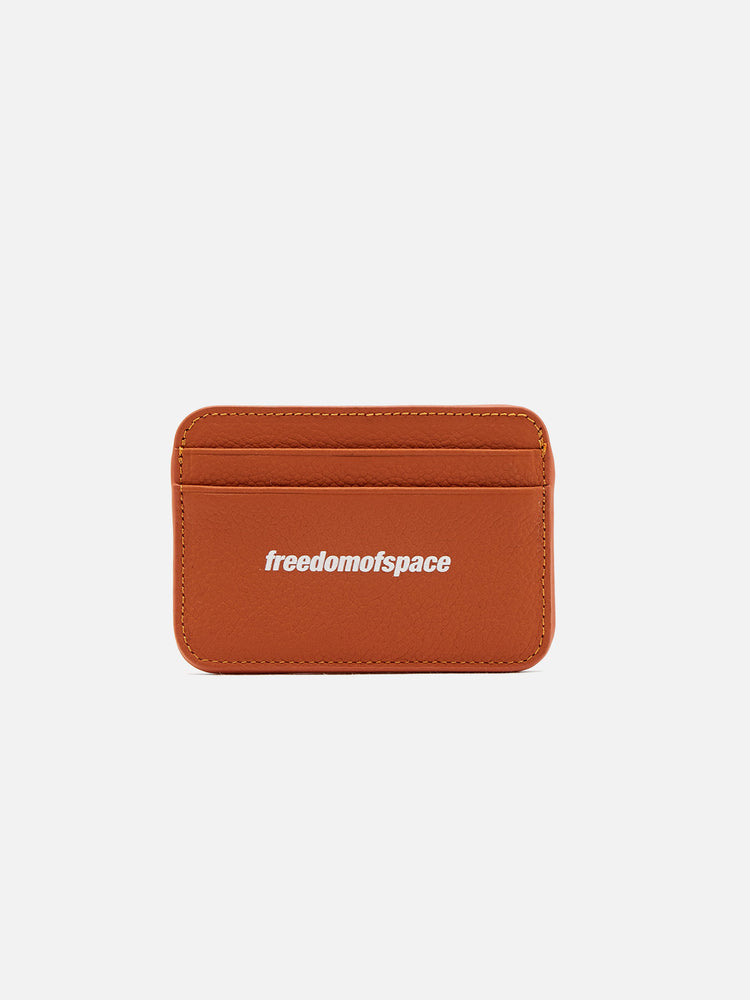 Logo Card Holder Orange