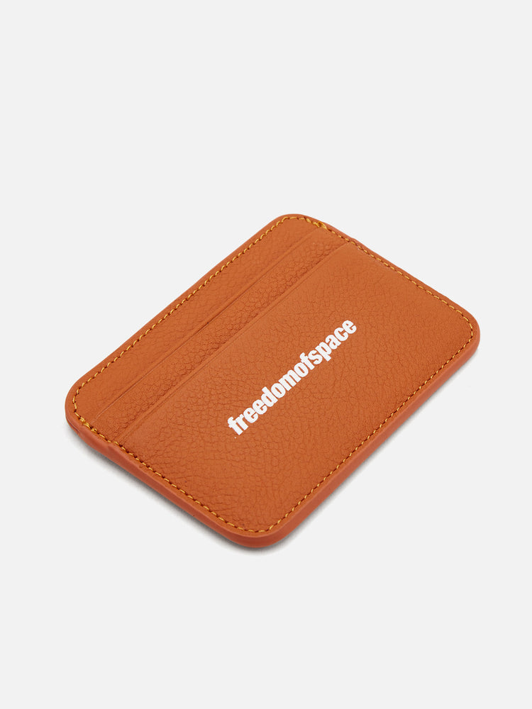 Logo Card Holder Orange