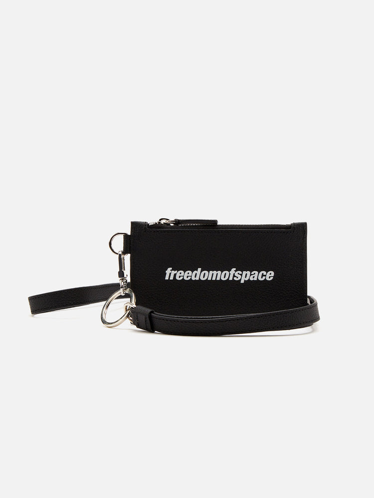 Logo Cash Card Holder Black