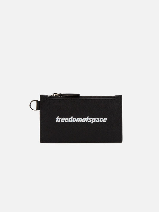 Logo Cash Card Holder Black