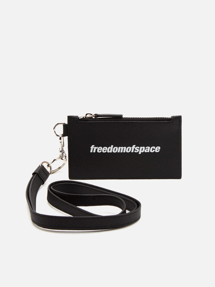 Logo Cash Card Holder Black