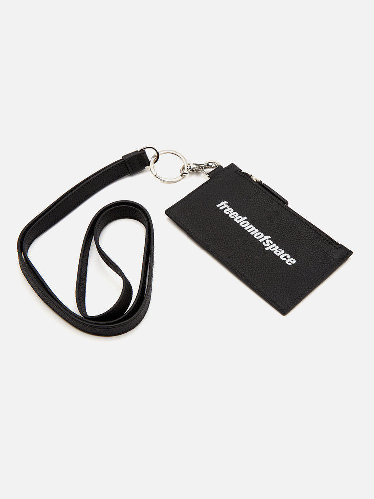 Logo Cash Card Holder Black