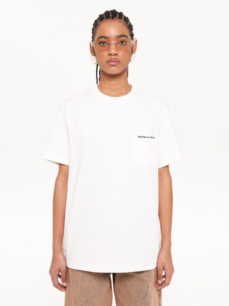 POCKET LOGO T-SHIRT WHITE