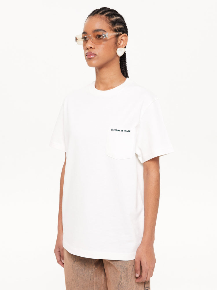 POCKET LOGO T-SHIRT WHITE